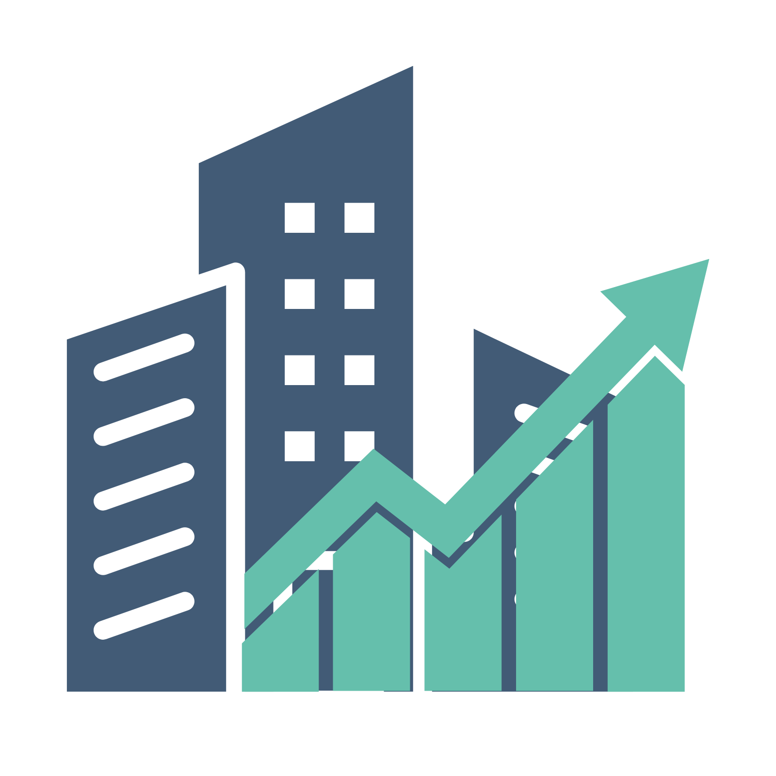building growth icon